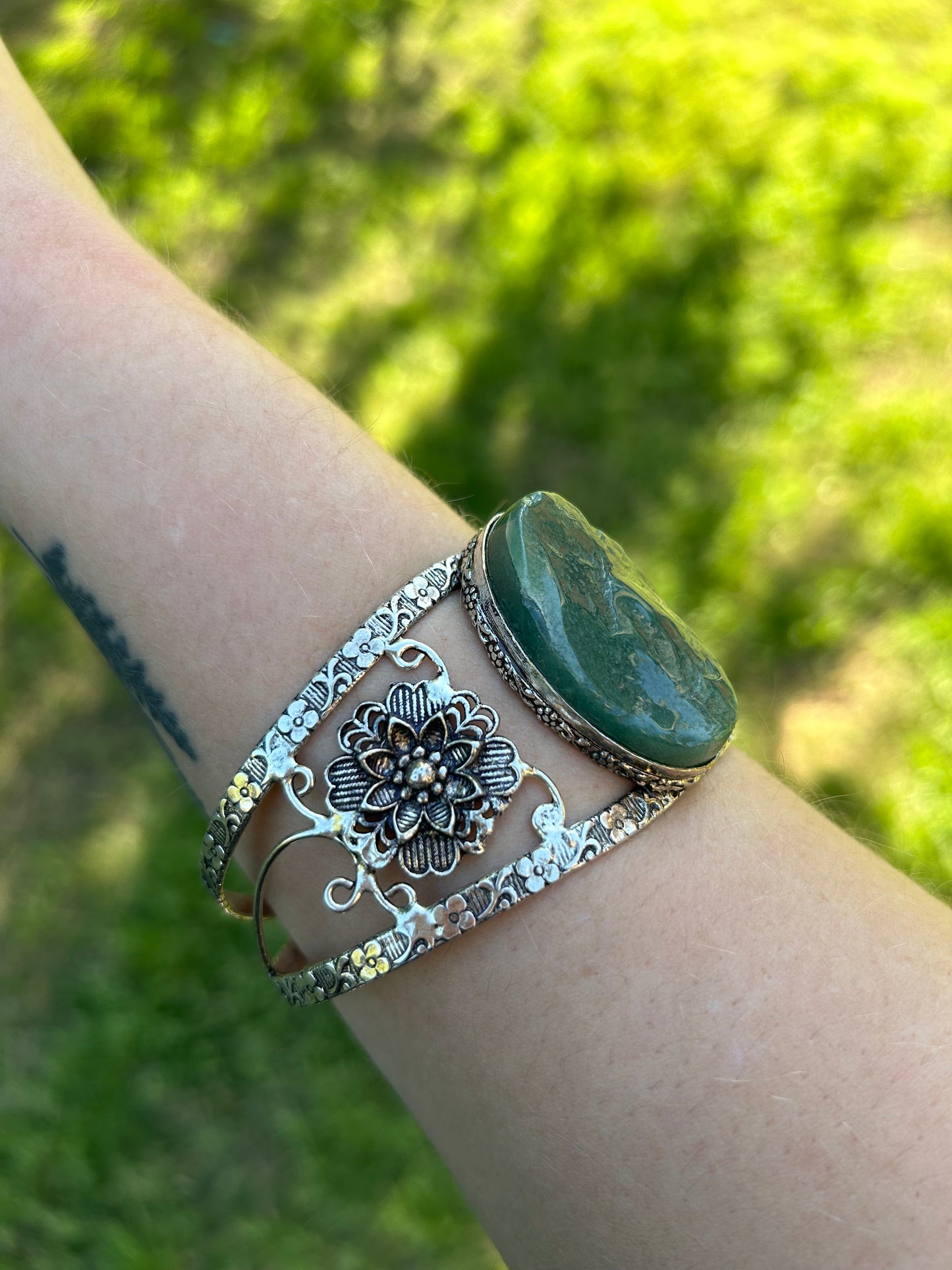 boho, boho jewelry, western apparel, western, ring, iridescent, statement cuff, jewelry for sale, western style cuff