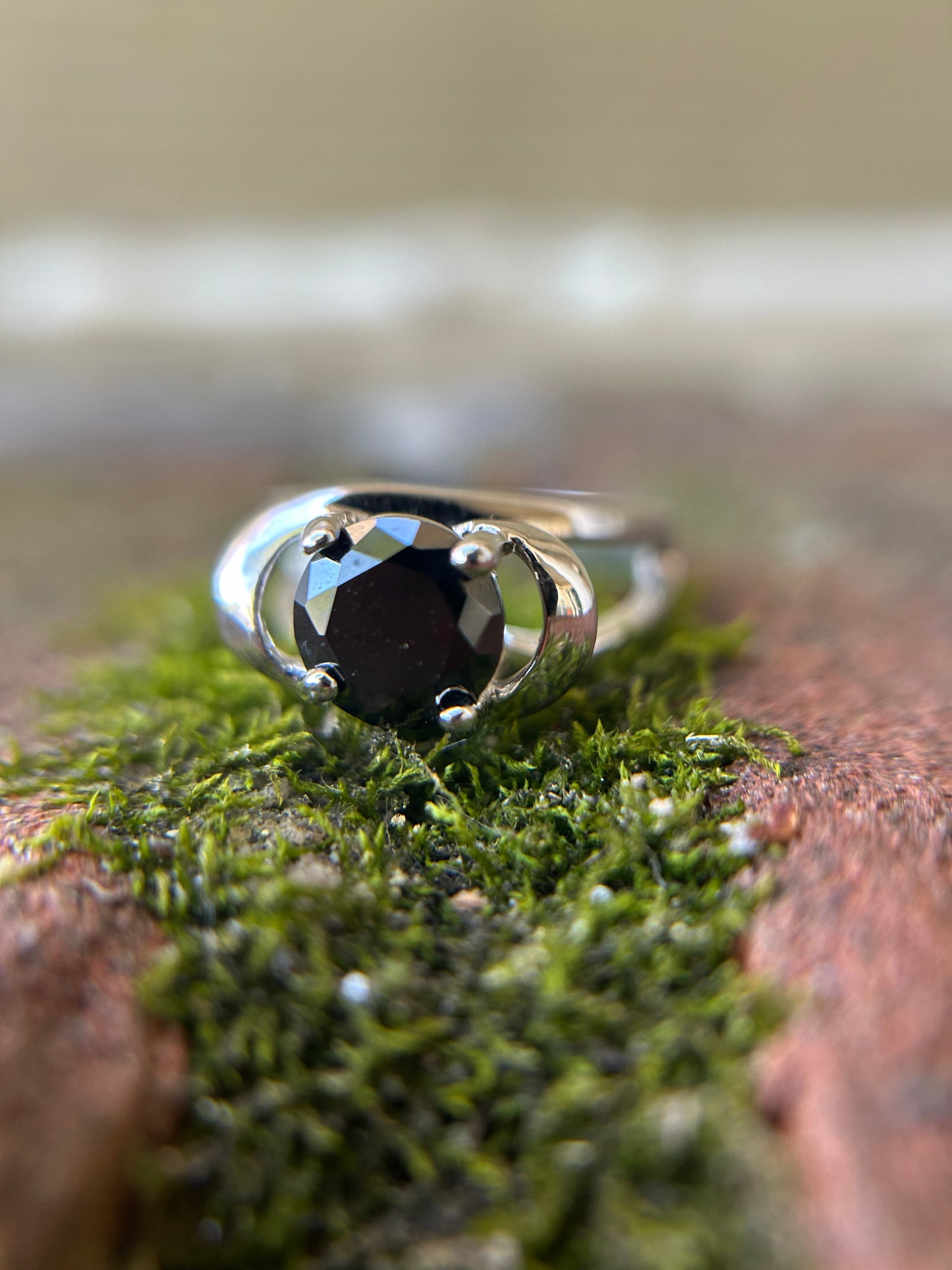 ring, western vibe, western apparel, boho apparel, beautiful ring, statement ring Black Gem Ring, used jewelry