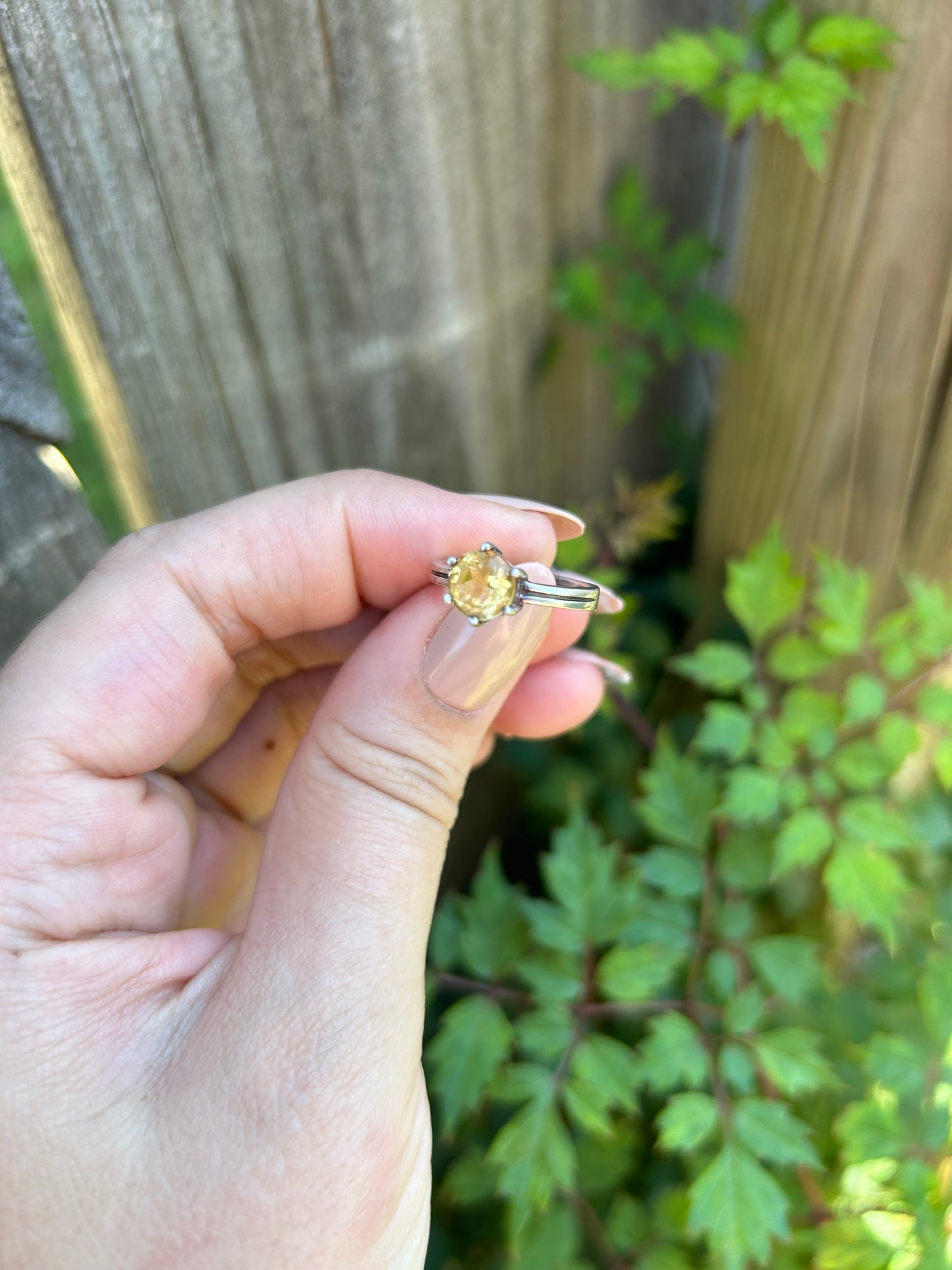 Citrine Dream Ring