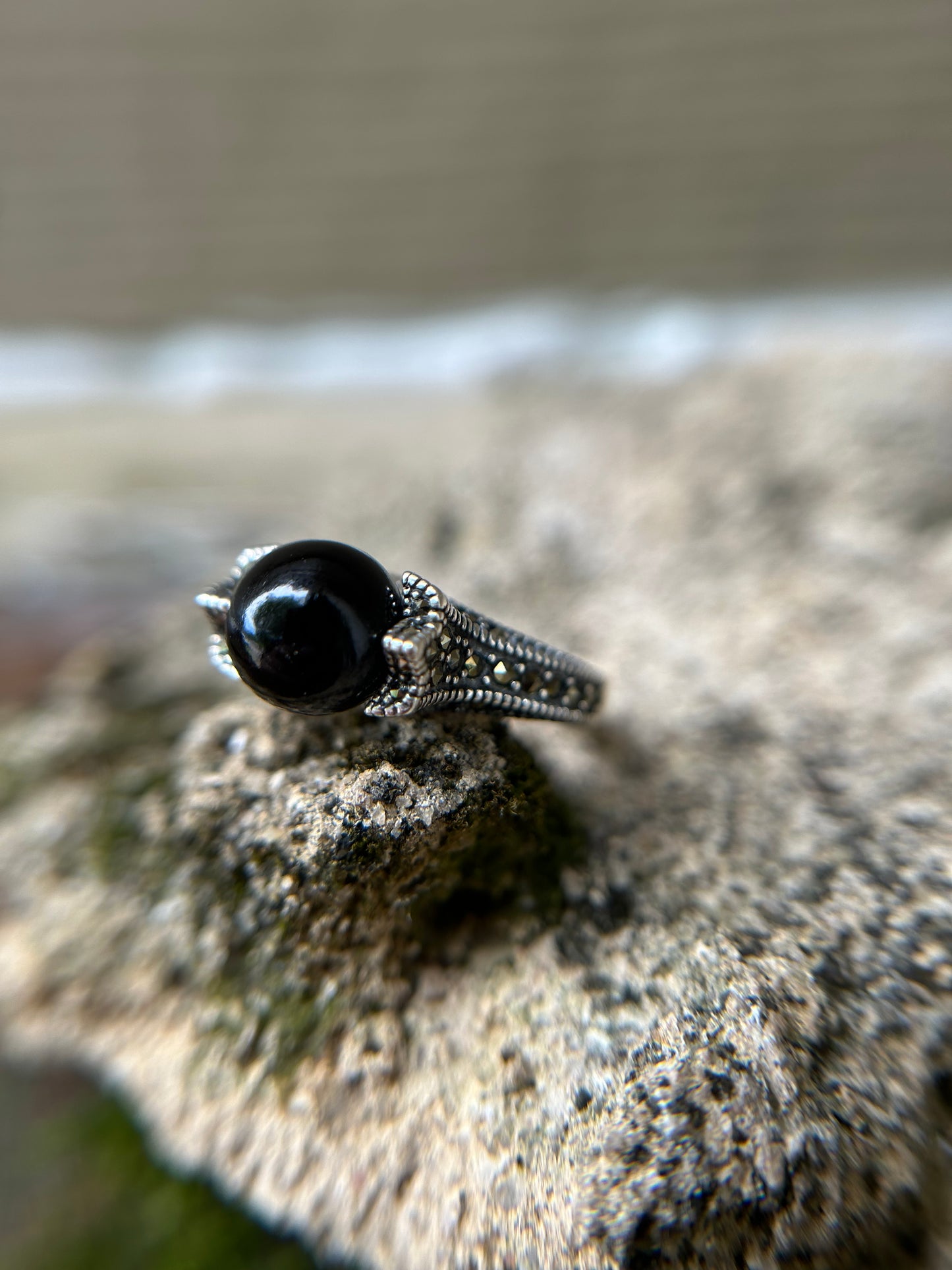 Black Olive Ring