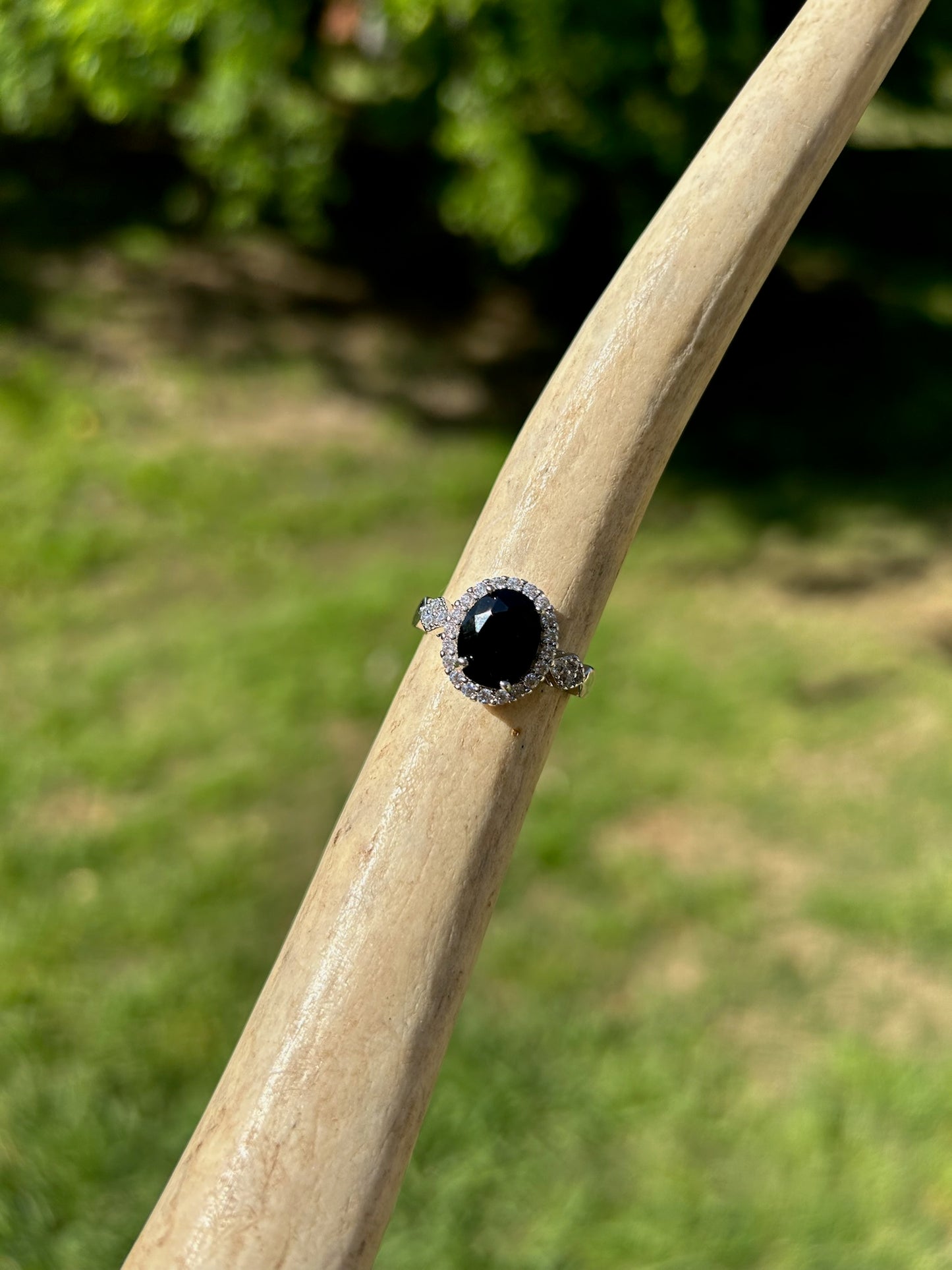 boho, boho jewelry, western apparel, western, ring, statement ring, sterling ring, sterling silver jewelry, size 7.5, onyx ring