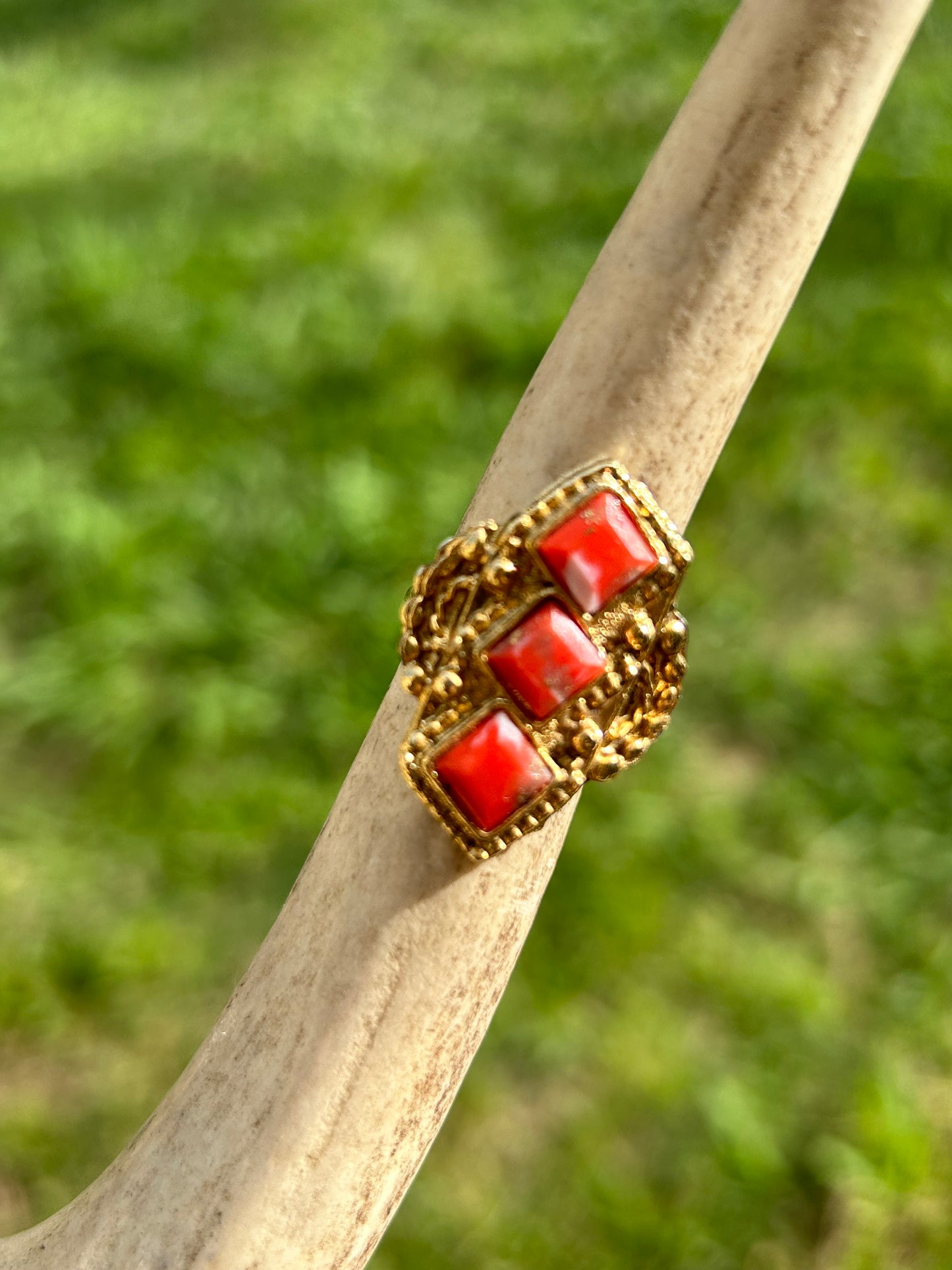 boho, boho jewelry, western apparel, western, ring, statement ring, size 6