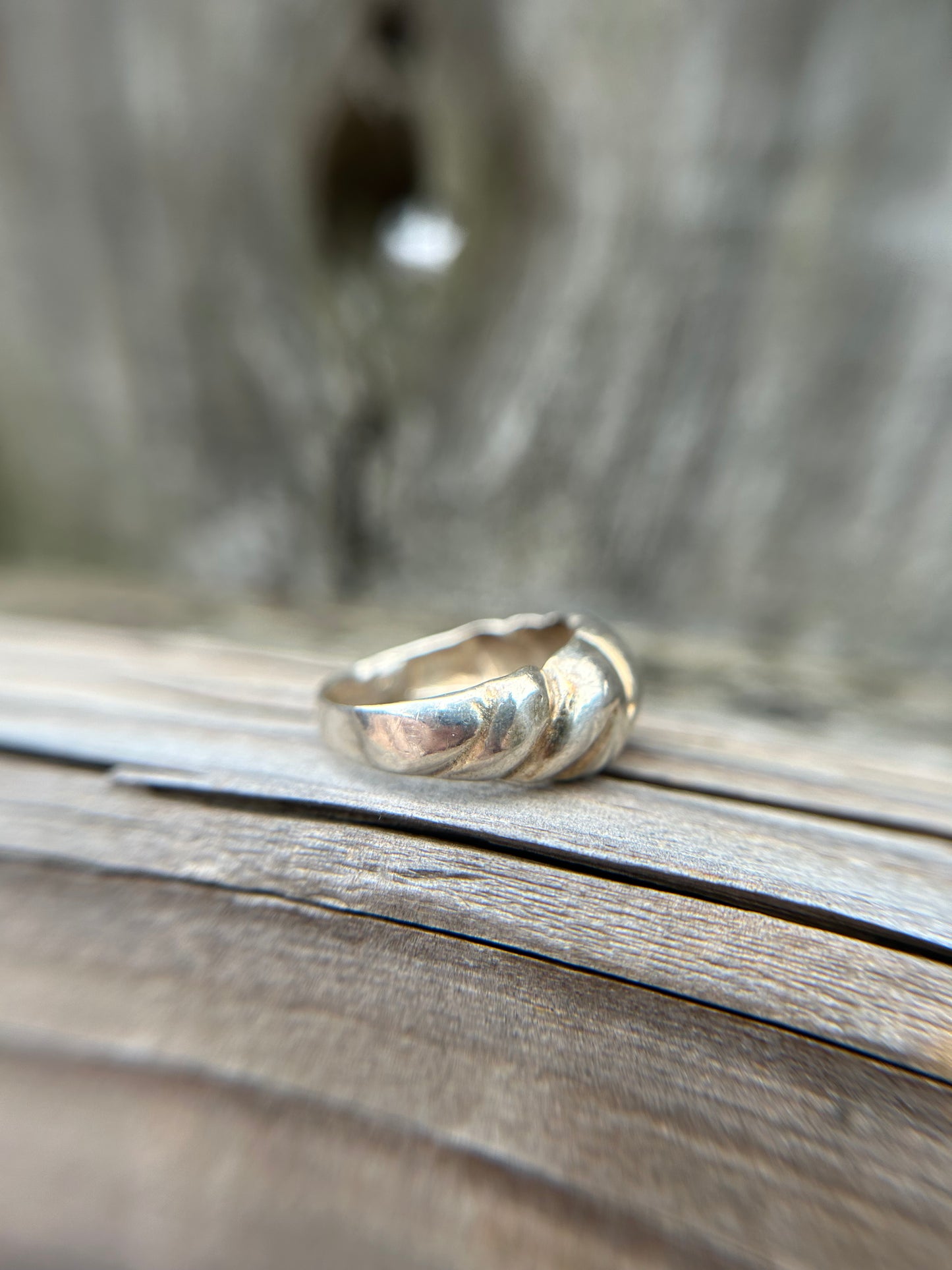 Large Croissant Ring