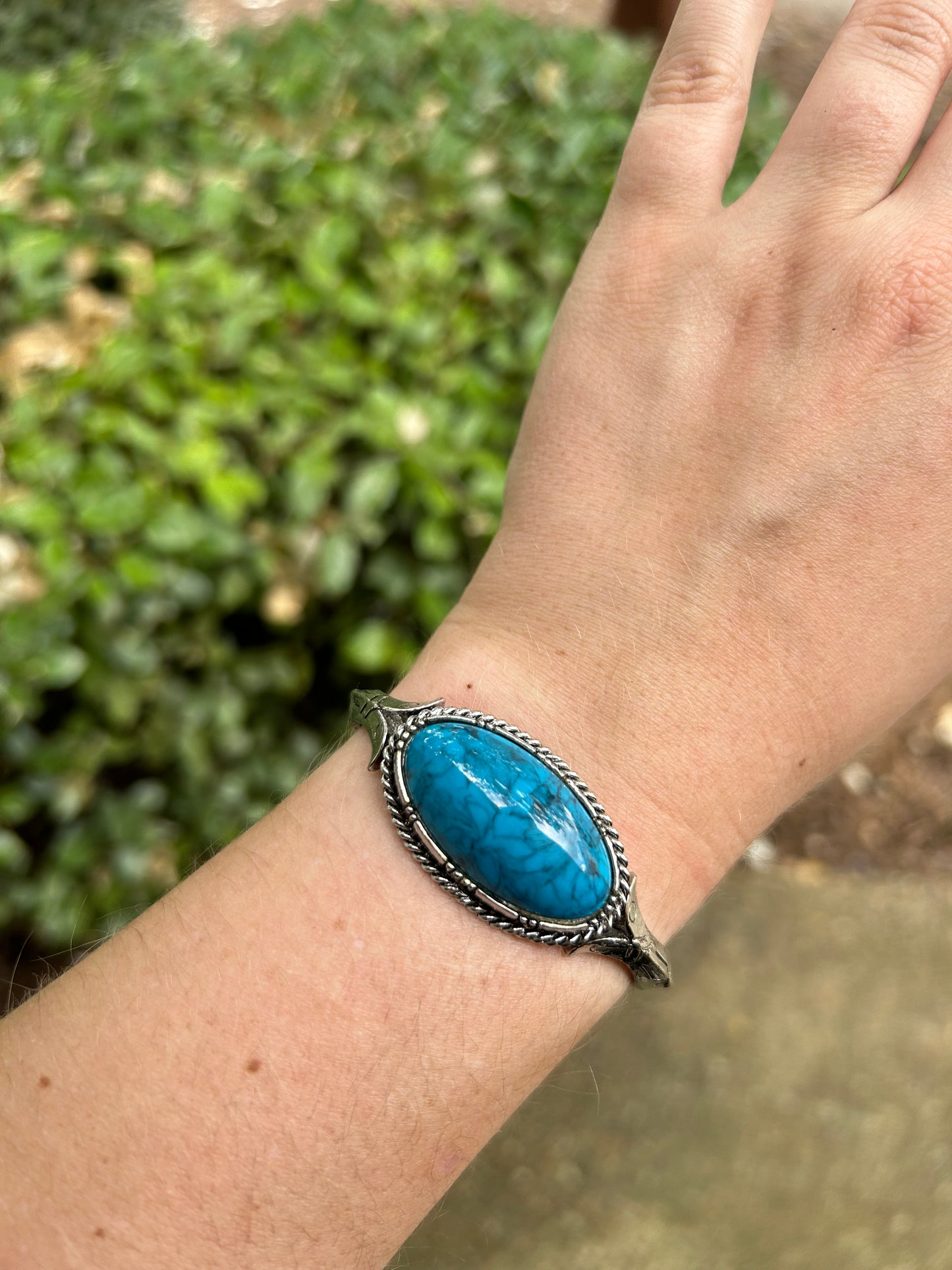 Smoky Mirror Bracelet Cuff