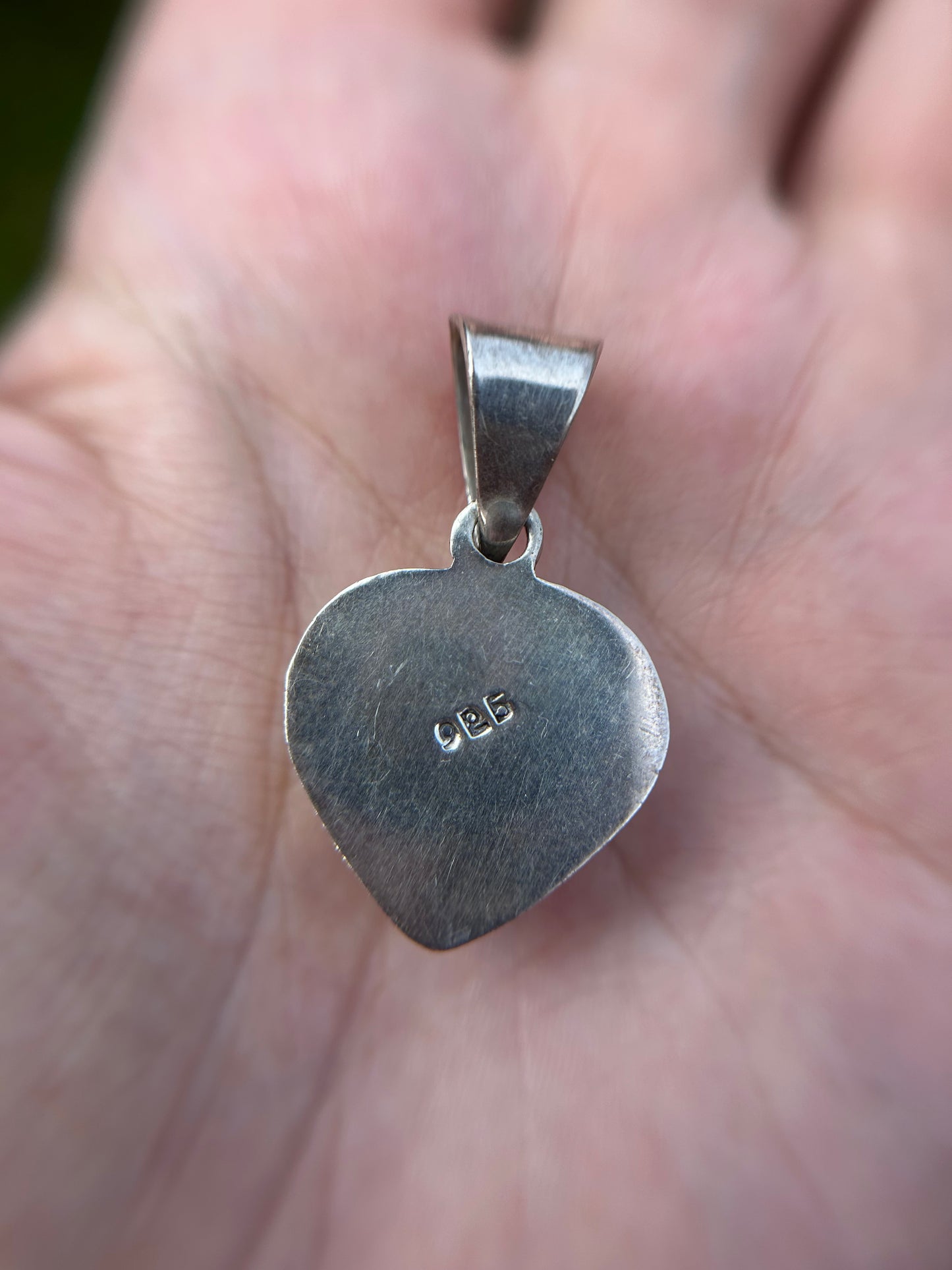 Blue Heart Pendant