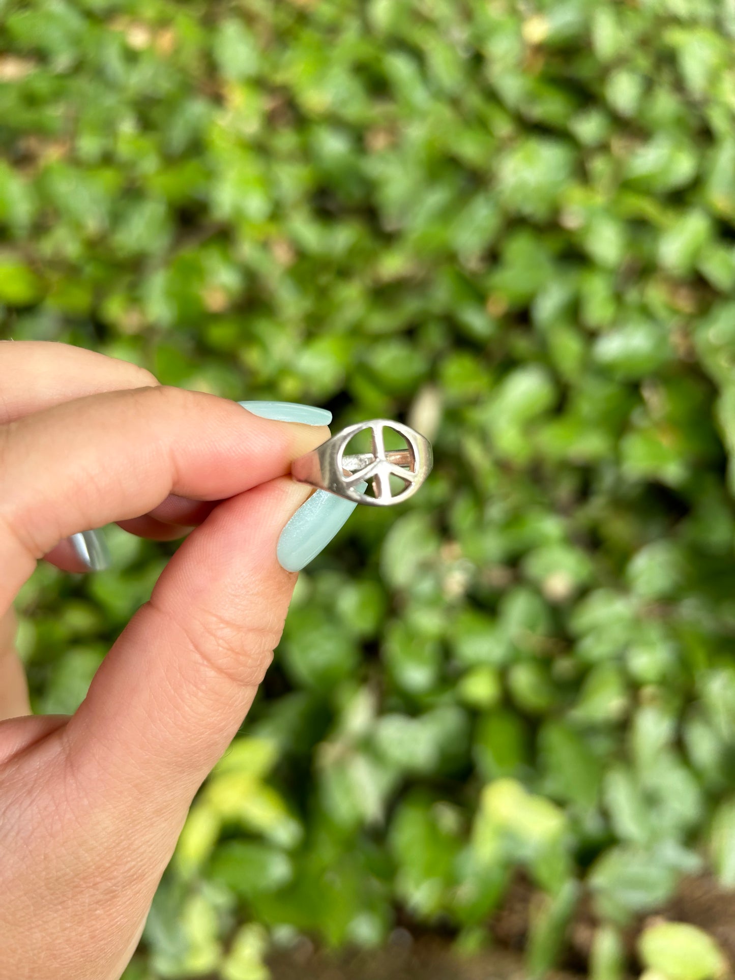 Peace Sign Ring