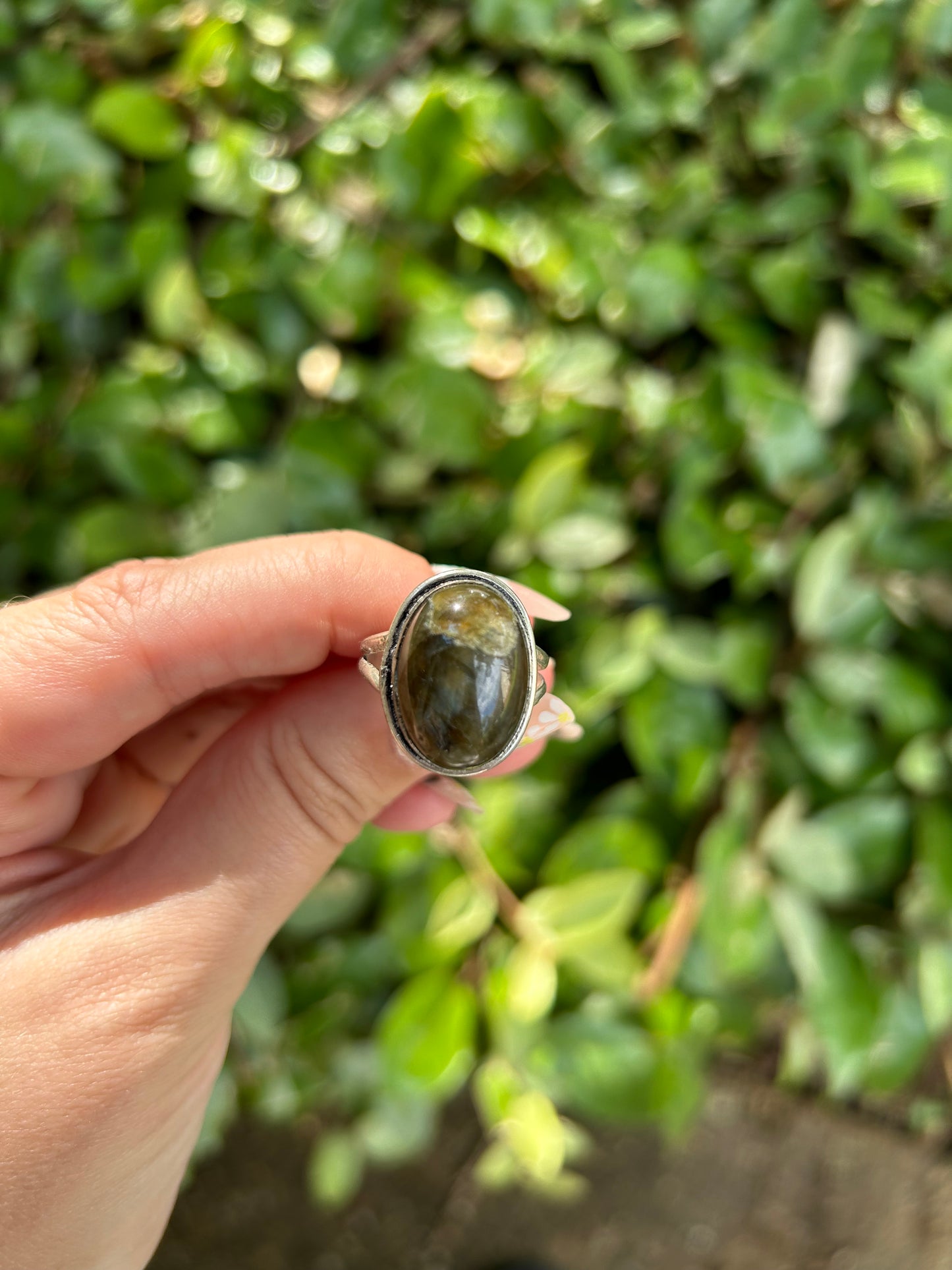 Moss Marble Ring