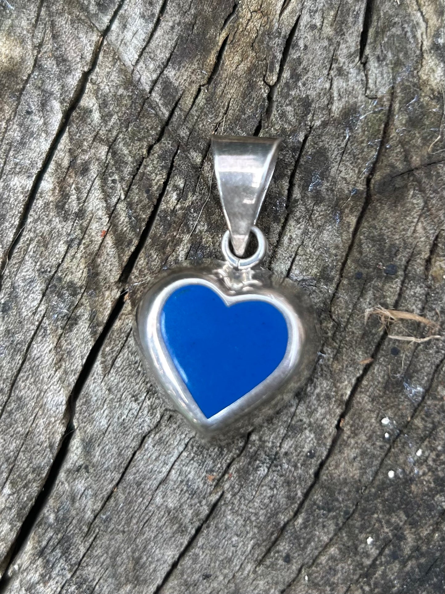 Blue Heart Pendant