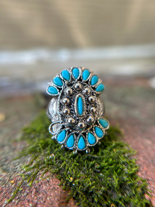 Teal Temptation Ring