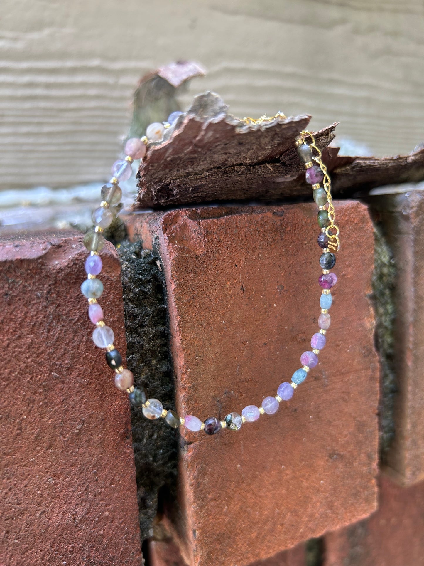 Tourmaline Beaded Bracelet