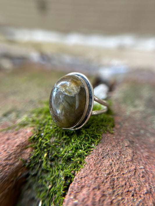 Moss Marble Ring