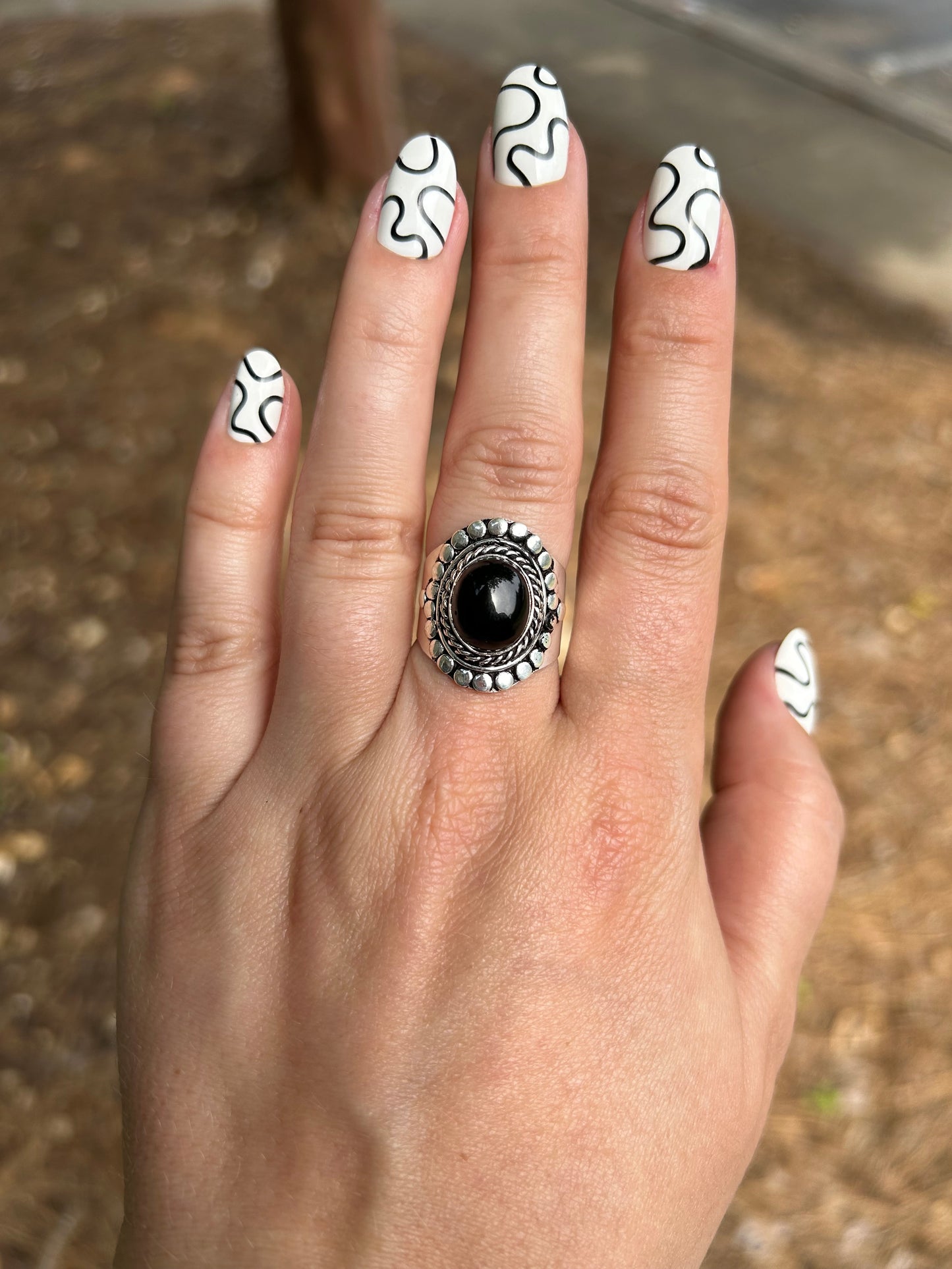 Black Coal Essence Ring