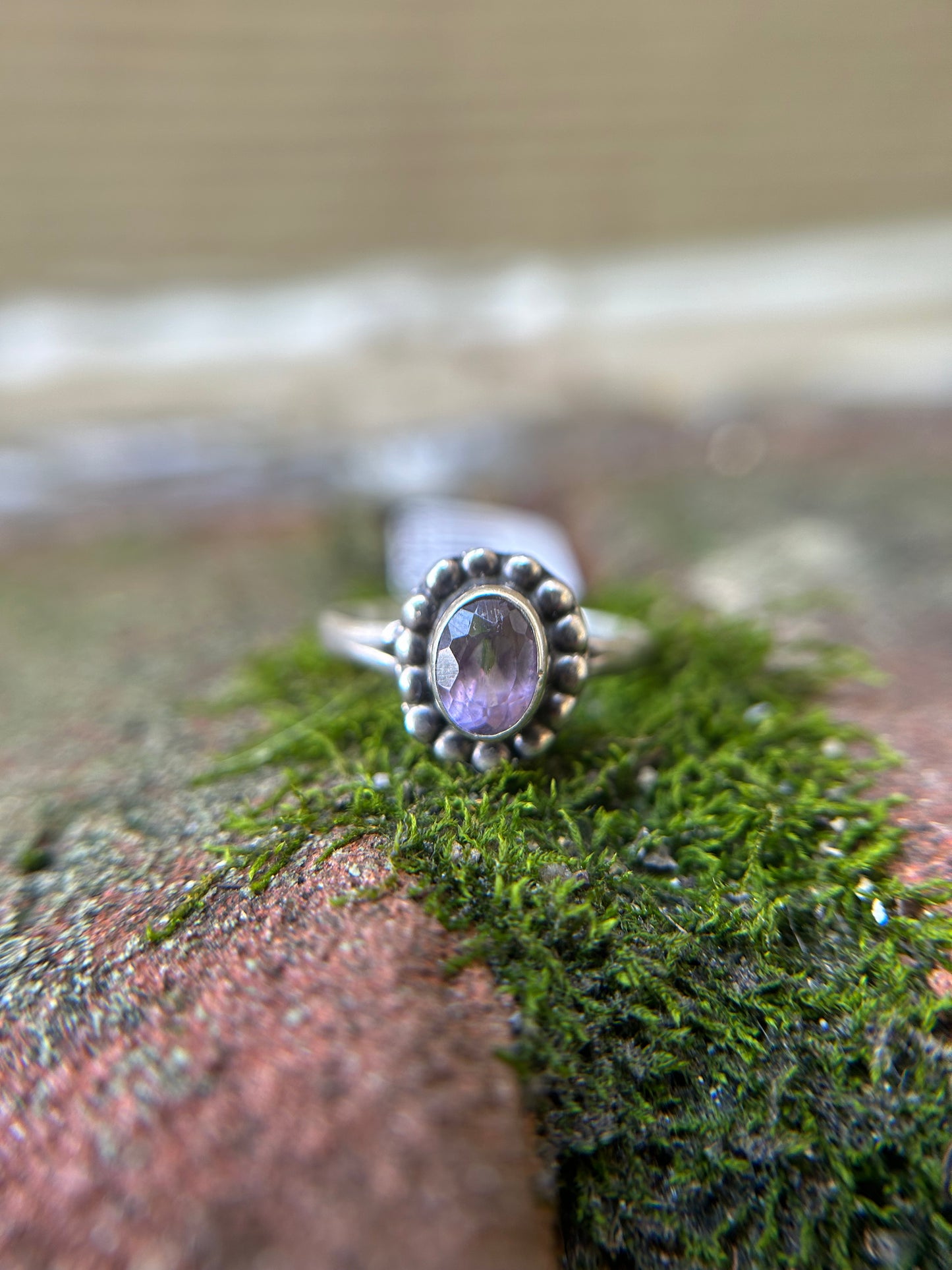 Amethyst Bloom Ring