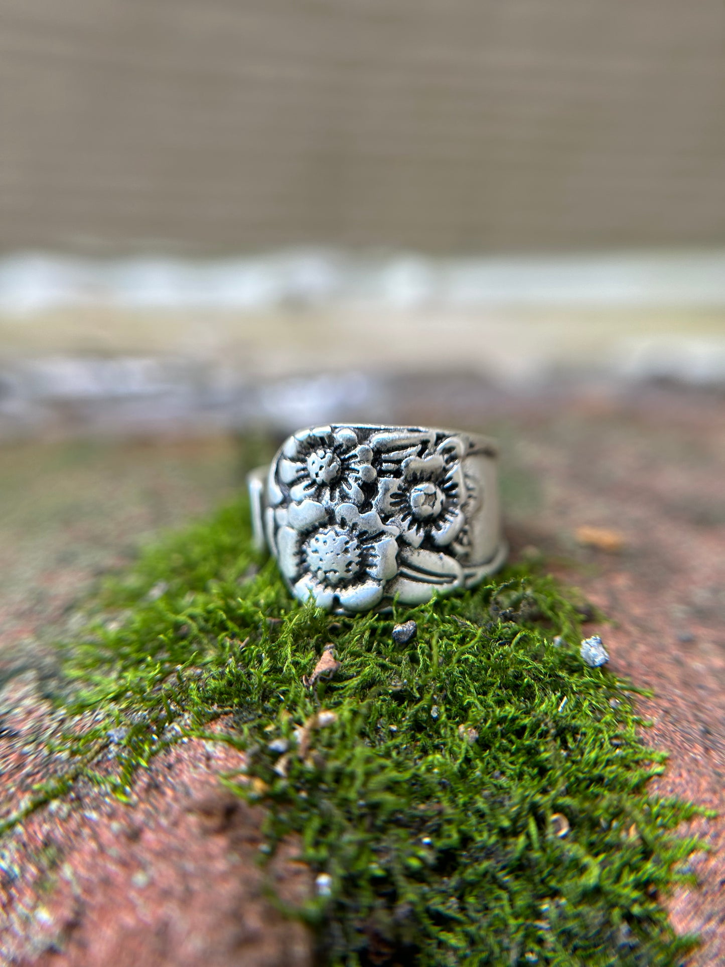 Bouquet Spoon Ring