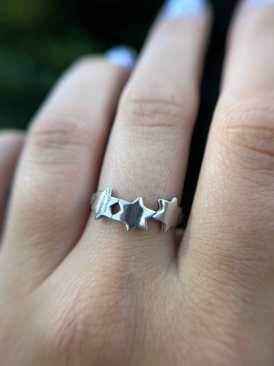 Three Star Ring