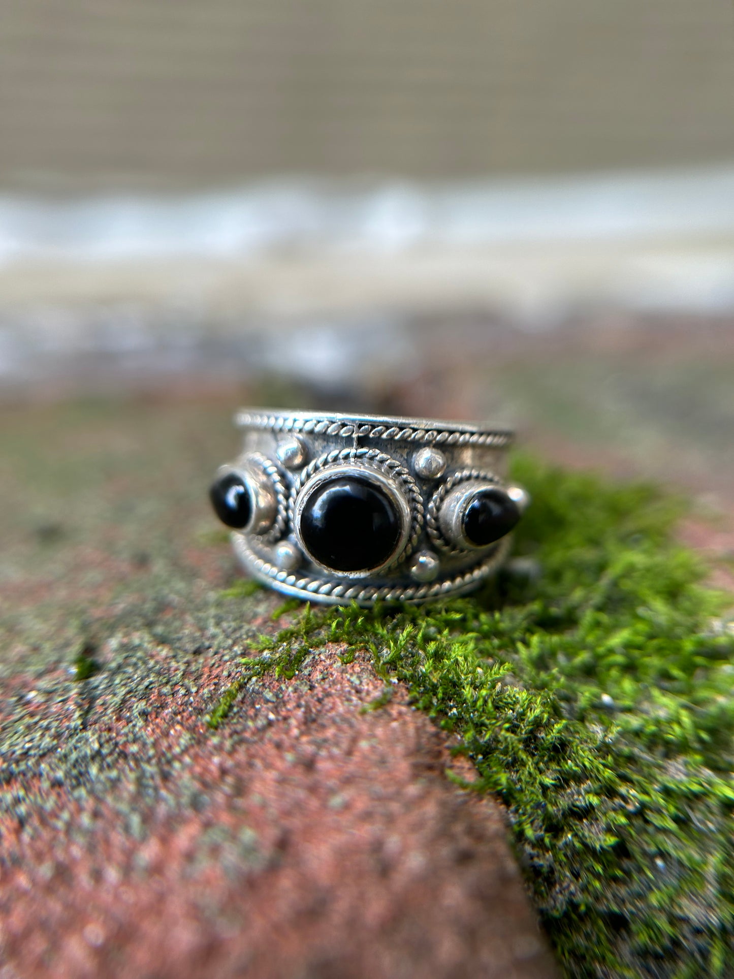 Shadowstone Circle Ring