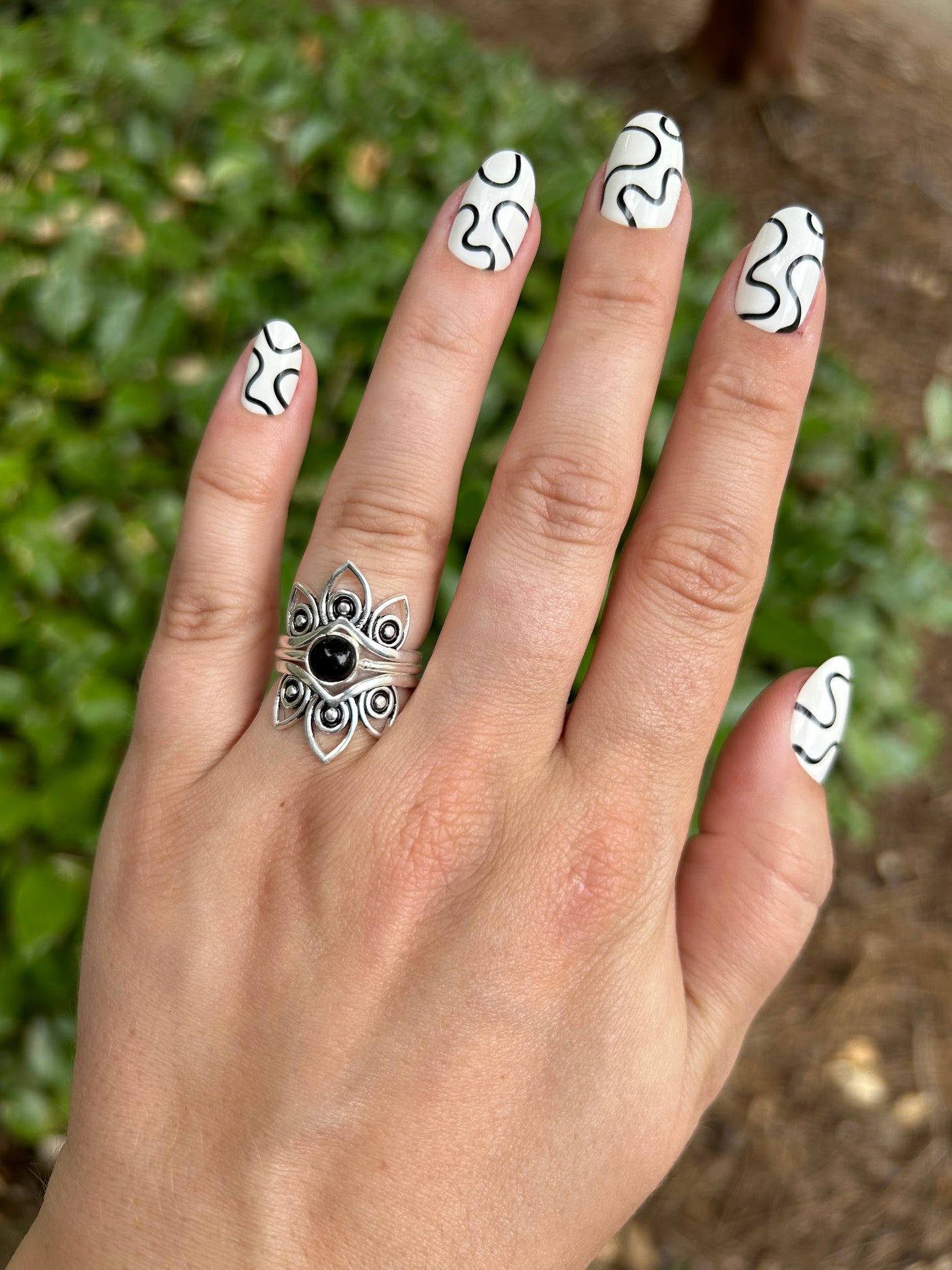 Onyx Ring Set