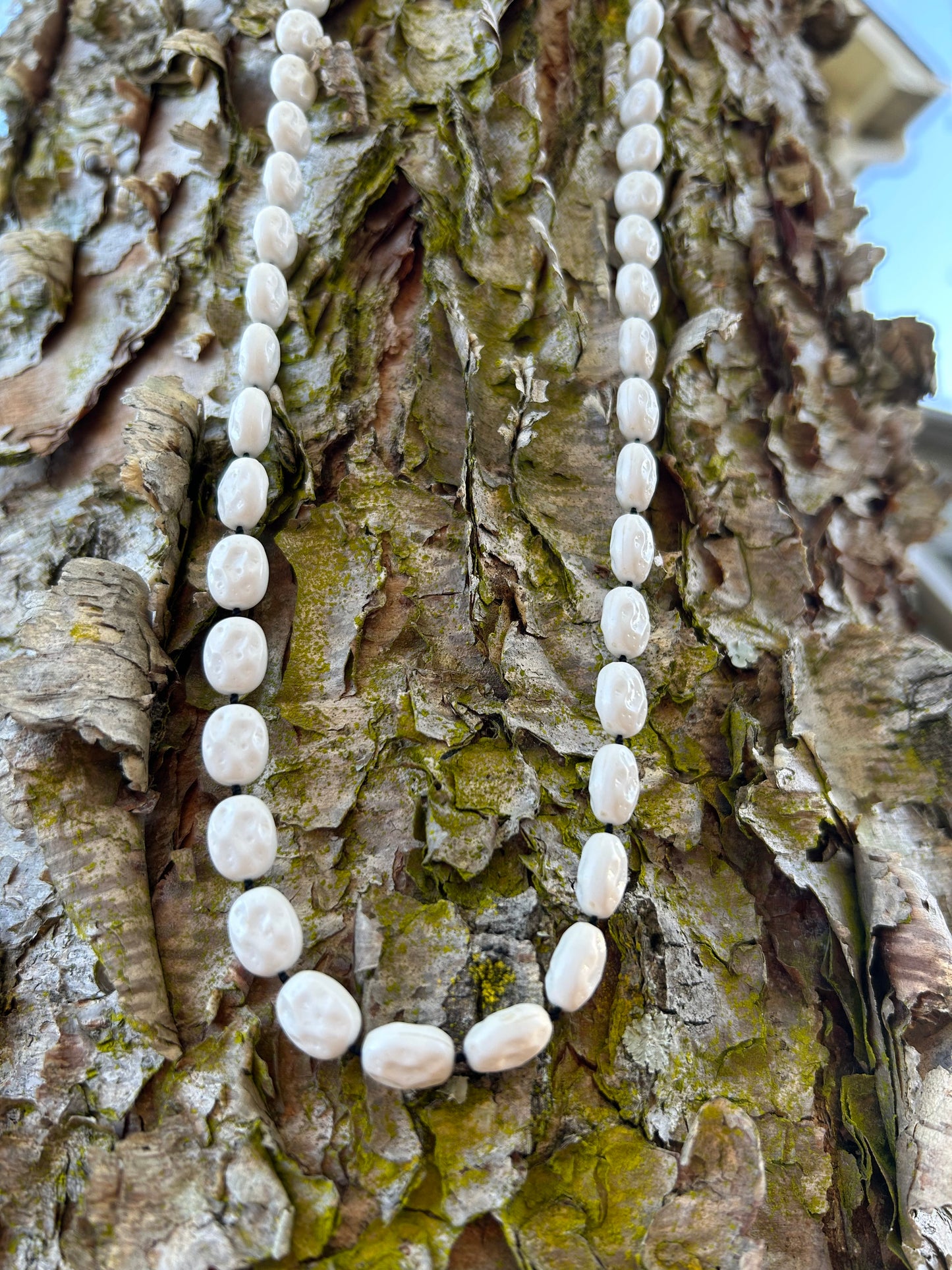 boho, boho jewelry, western apparel, western, statement jewelry, necklace, white beaded necklace