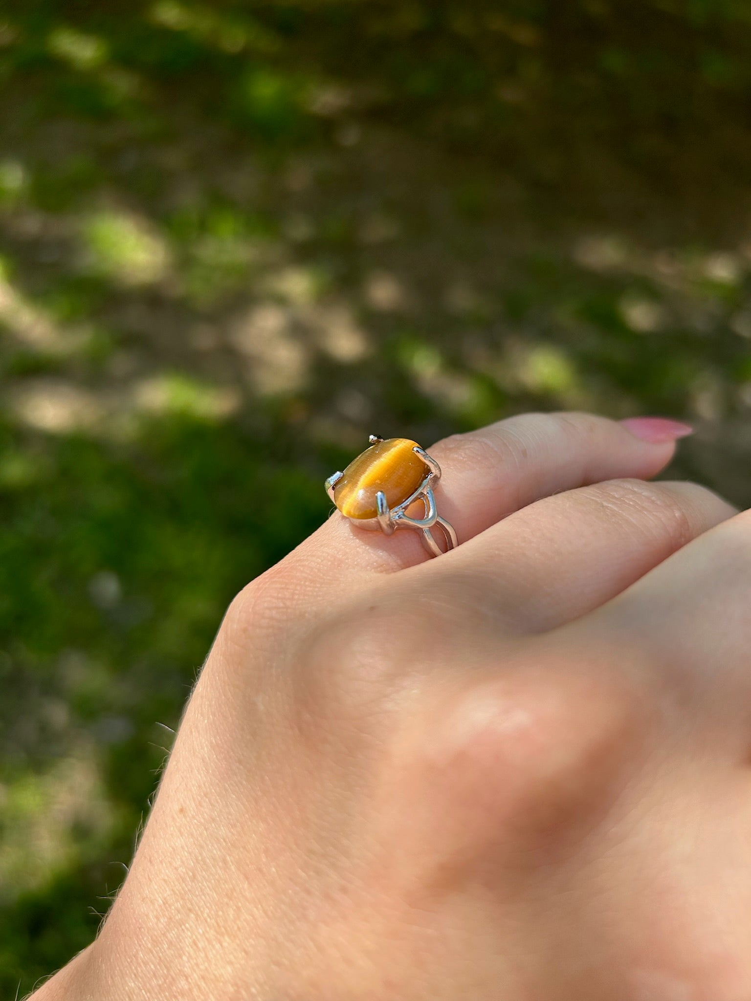 boho, boho jewelry, western apparel, western, ring, statement ring, amber centerpiece, size 5.5