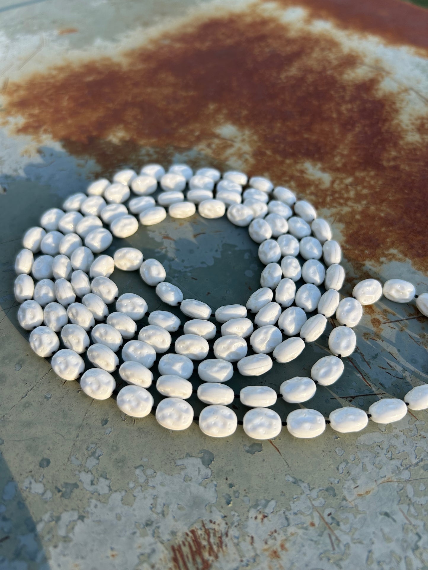 boho, boho jewelry, western apparel, western, statement jewelry, necklace, white beaded necklace