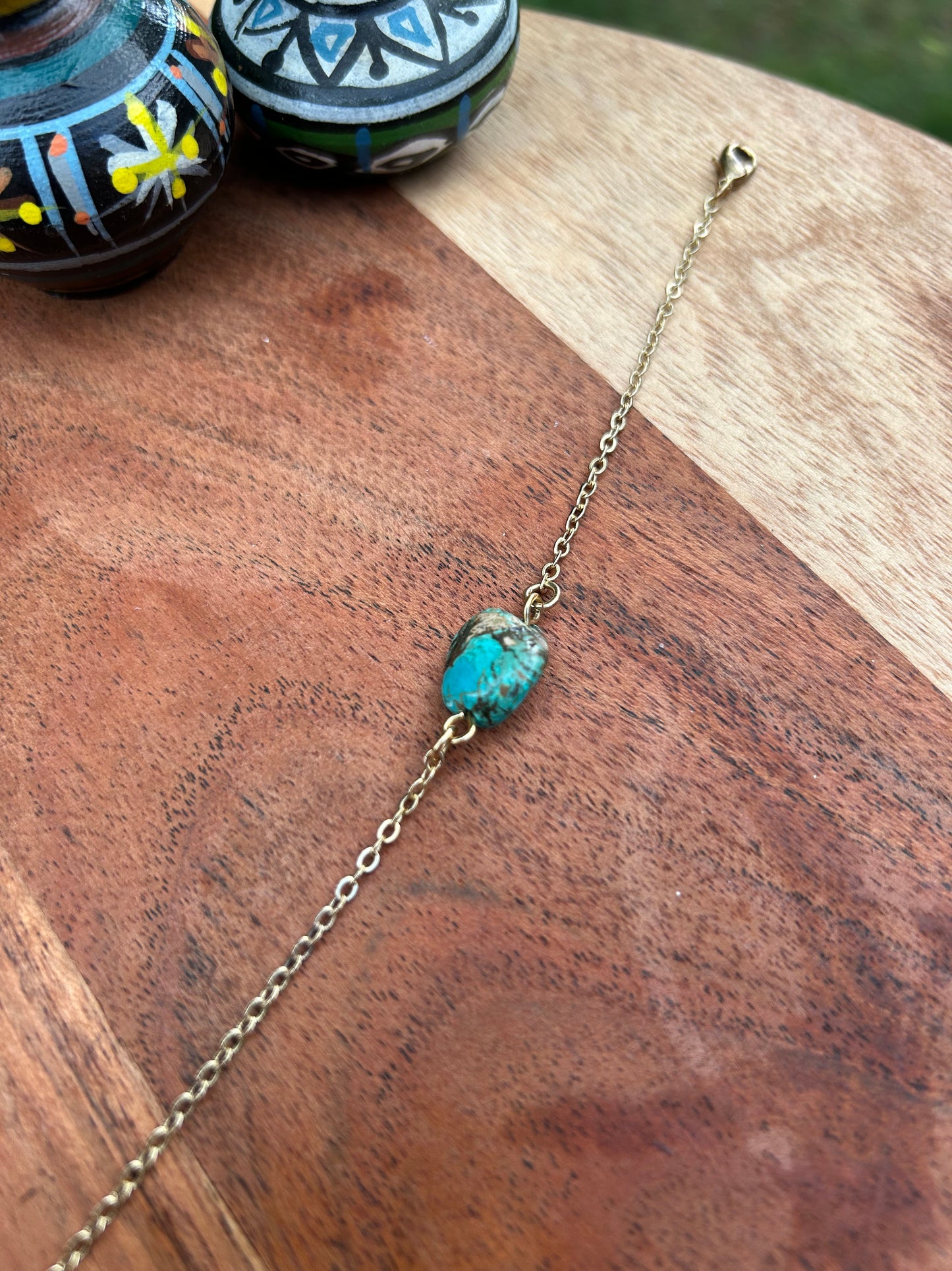 Turquoise Stone Bracelet