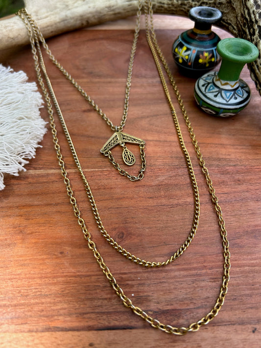 exquisite jewelry, estate jewelry, western apparel, boho, jewelry, jewelry aesthetic, modern necklace, necklace, layered necklace, Statement Necklace