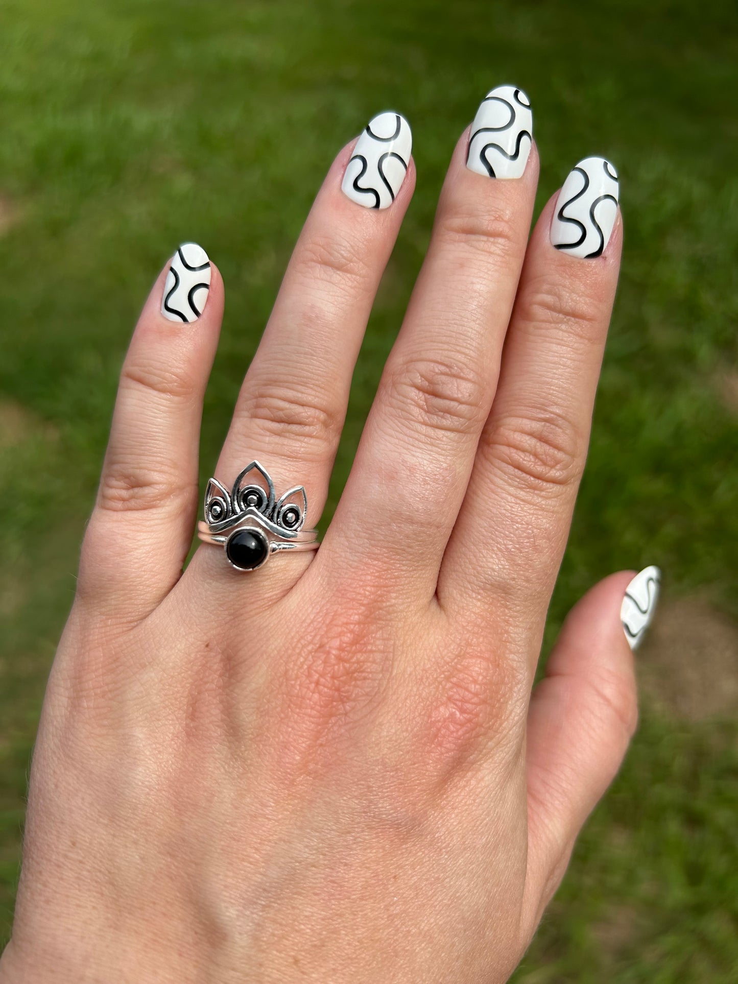 Onyx Ring Set