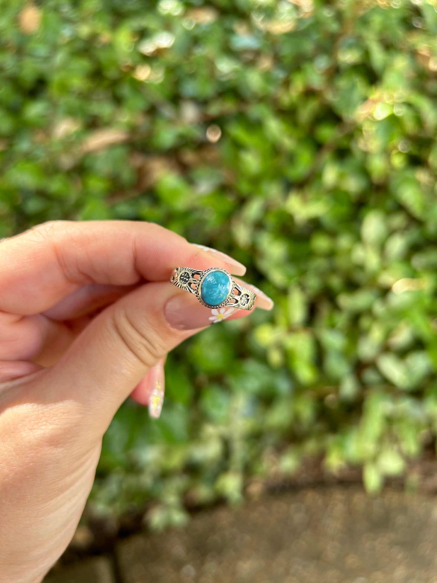 Azure Serenity Ring