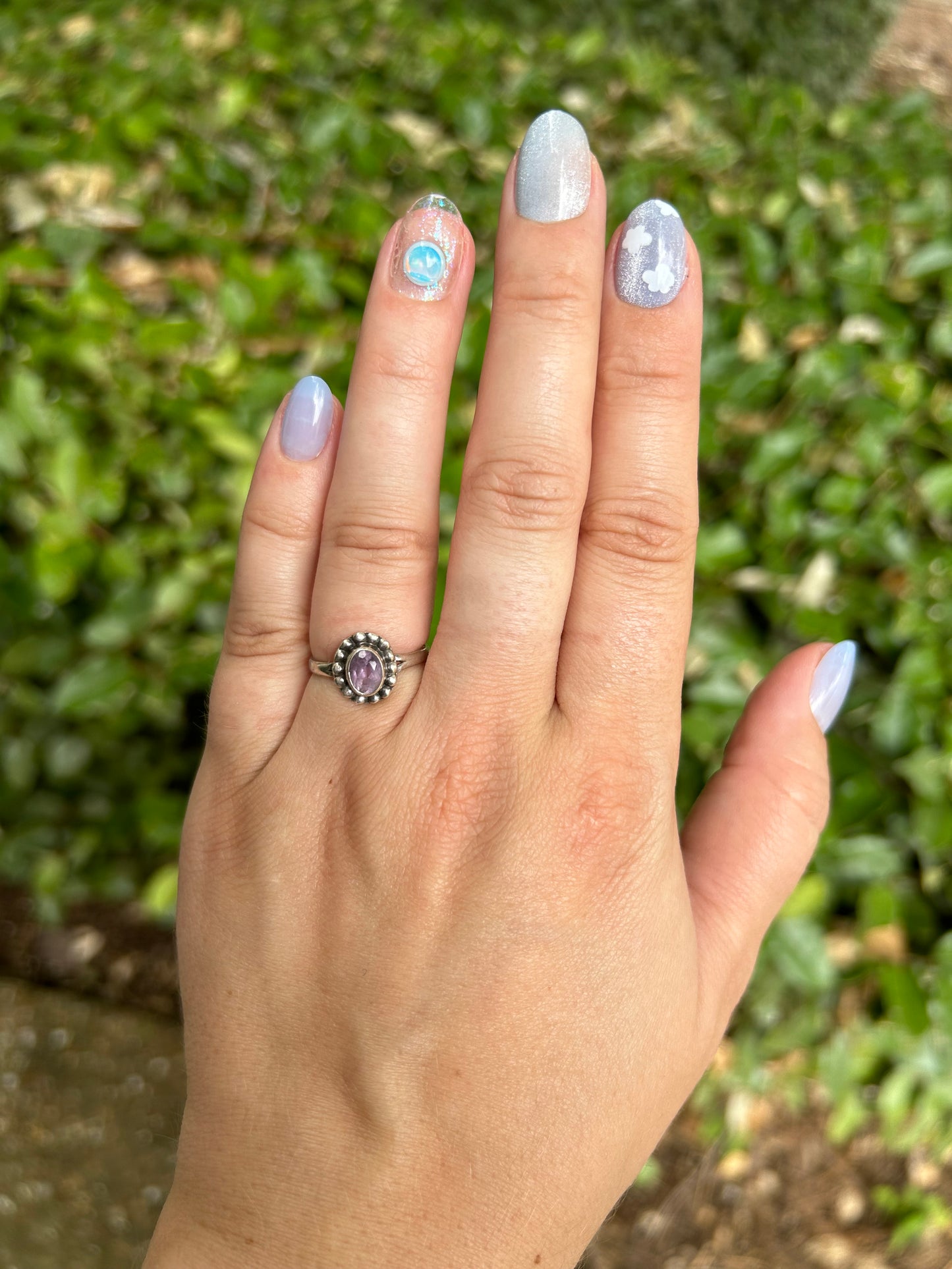 Amethyst Bloom Ring