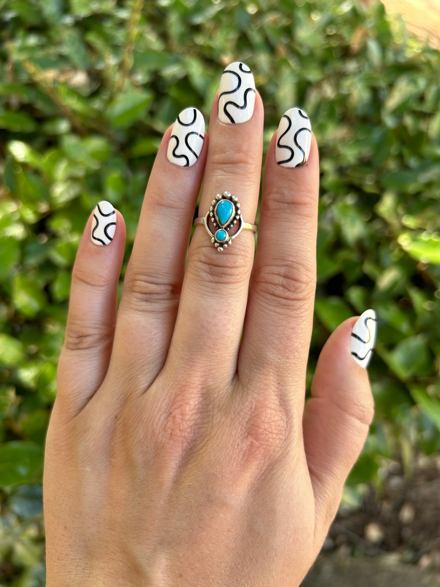 Tropical Teardrop Ring