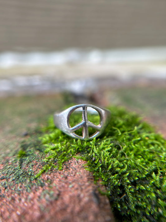 Peace Sign Ring