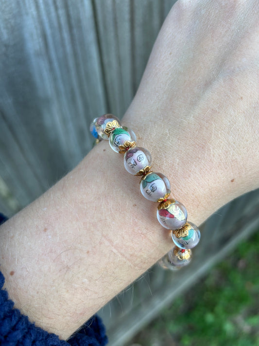 Vintage Prayer Bracelet