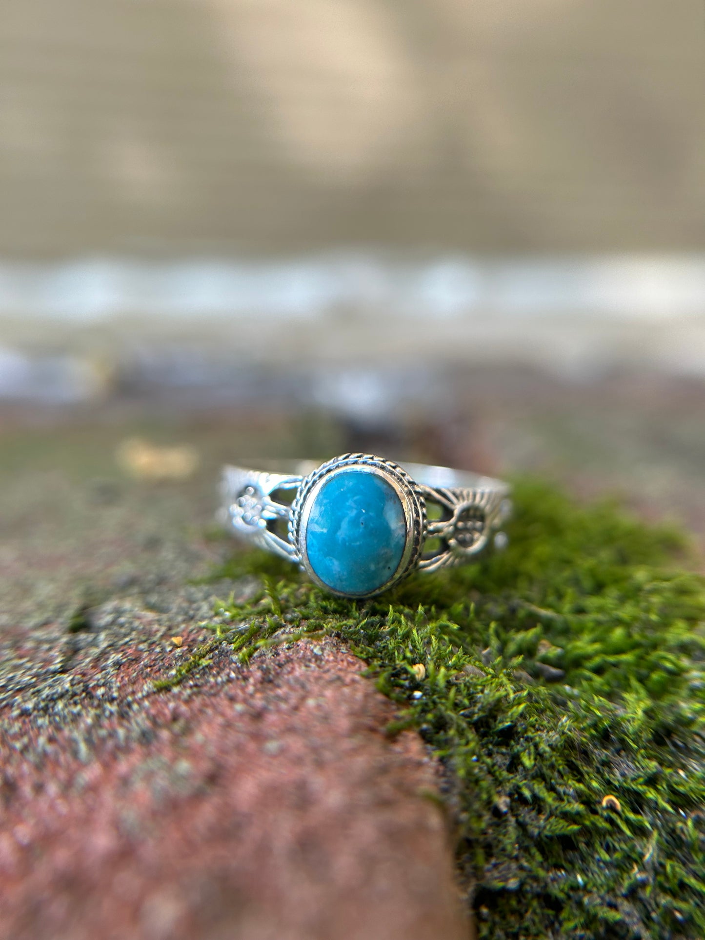 Azure Serenity Ring