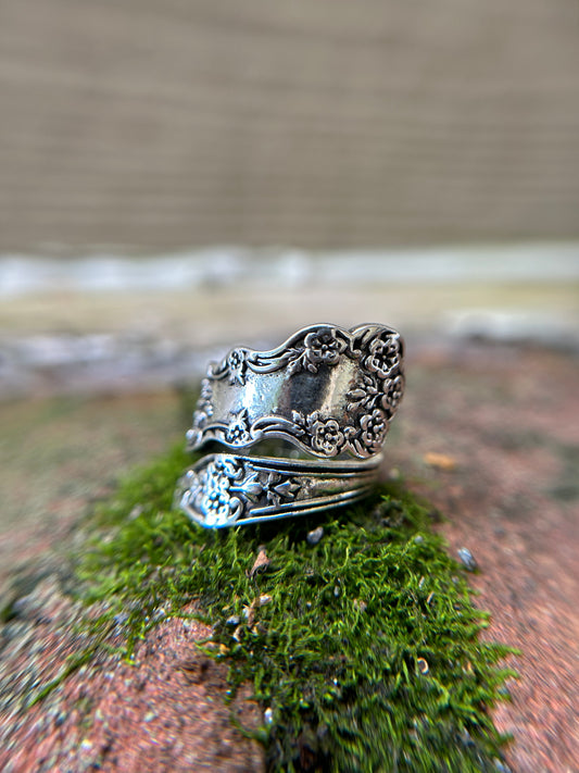 Botanical Spoon Ring