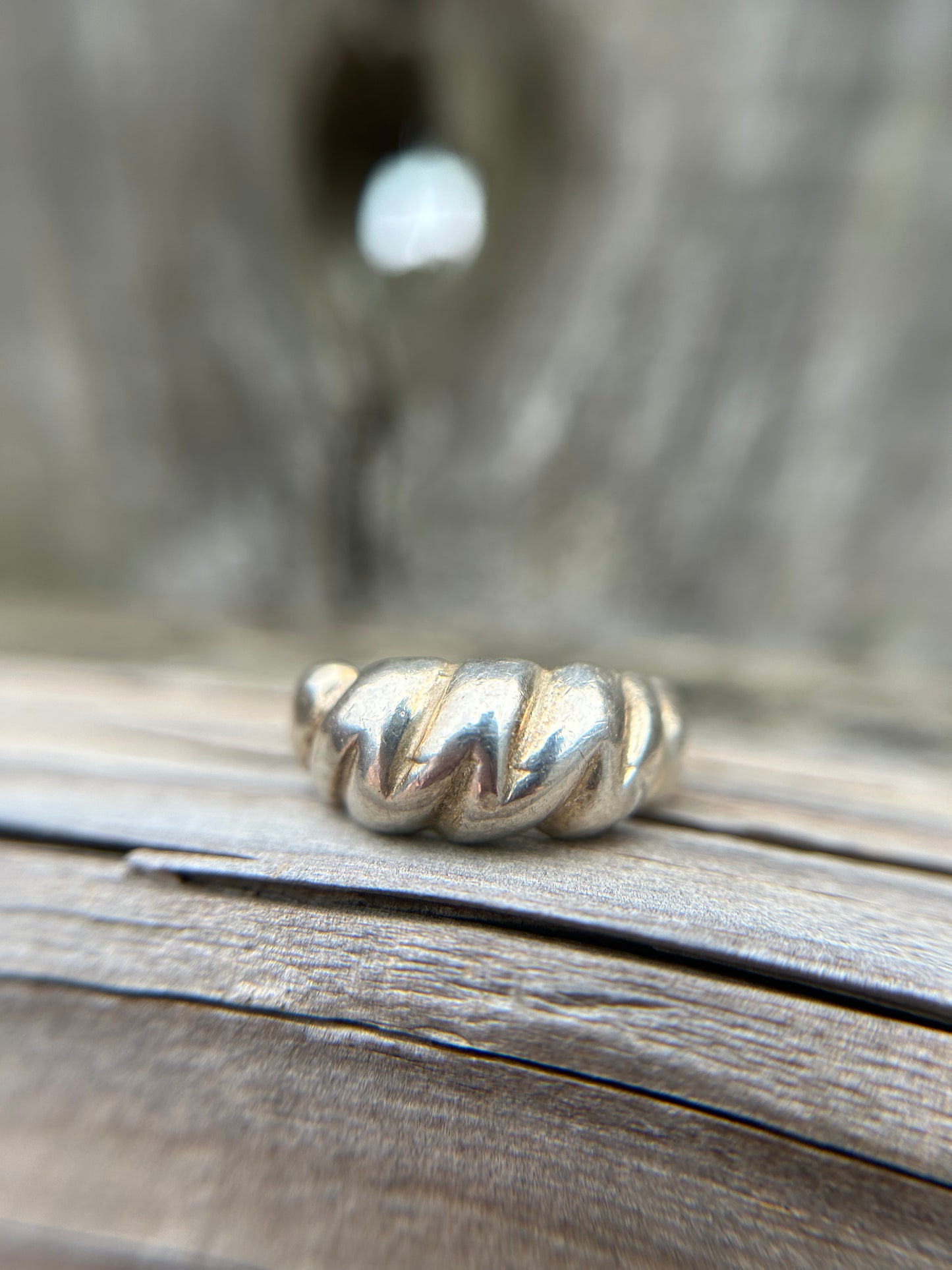 Large Croissant Ring