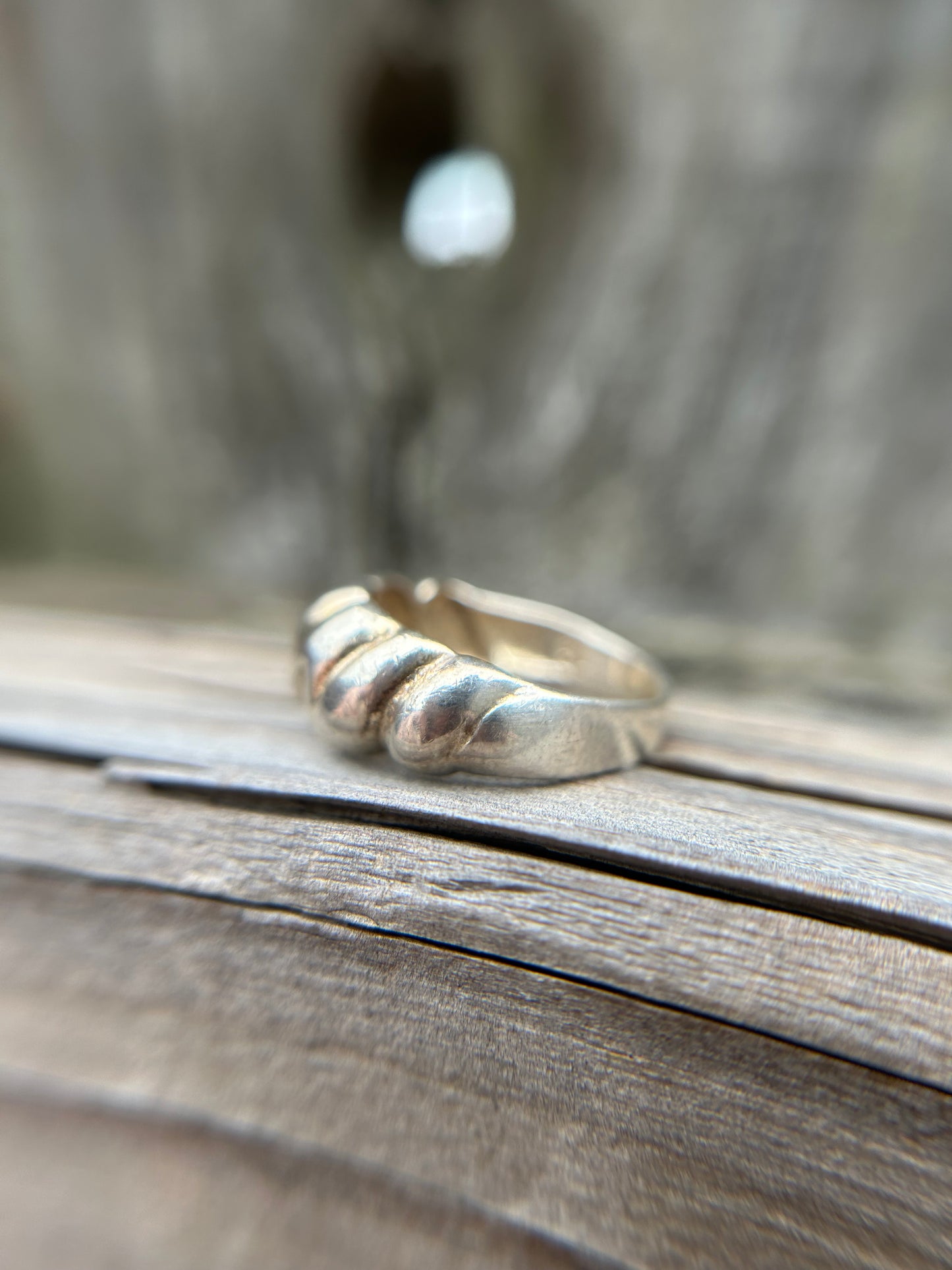 Large Croissant Ring