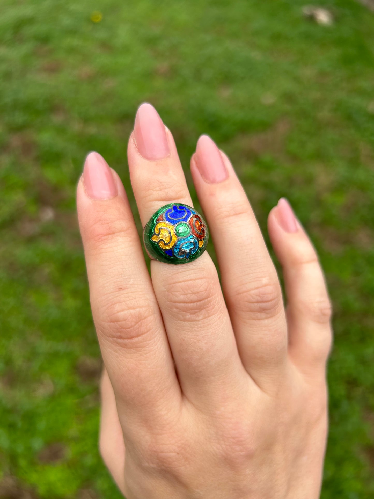 Vintage Mosaic Ring