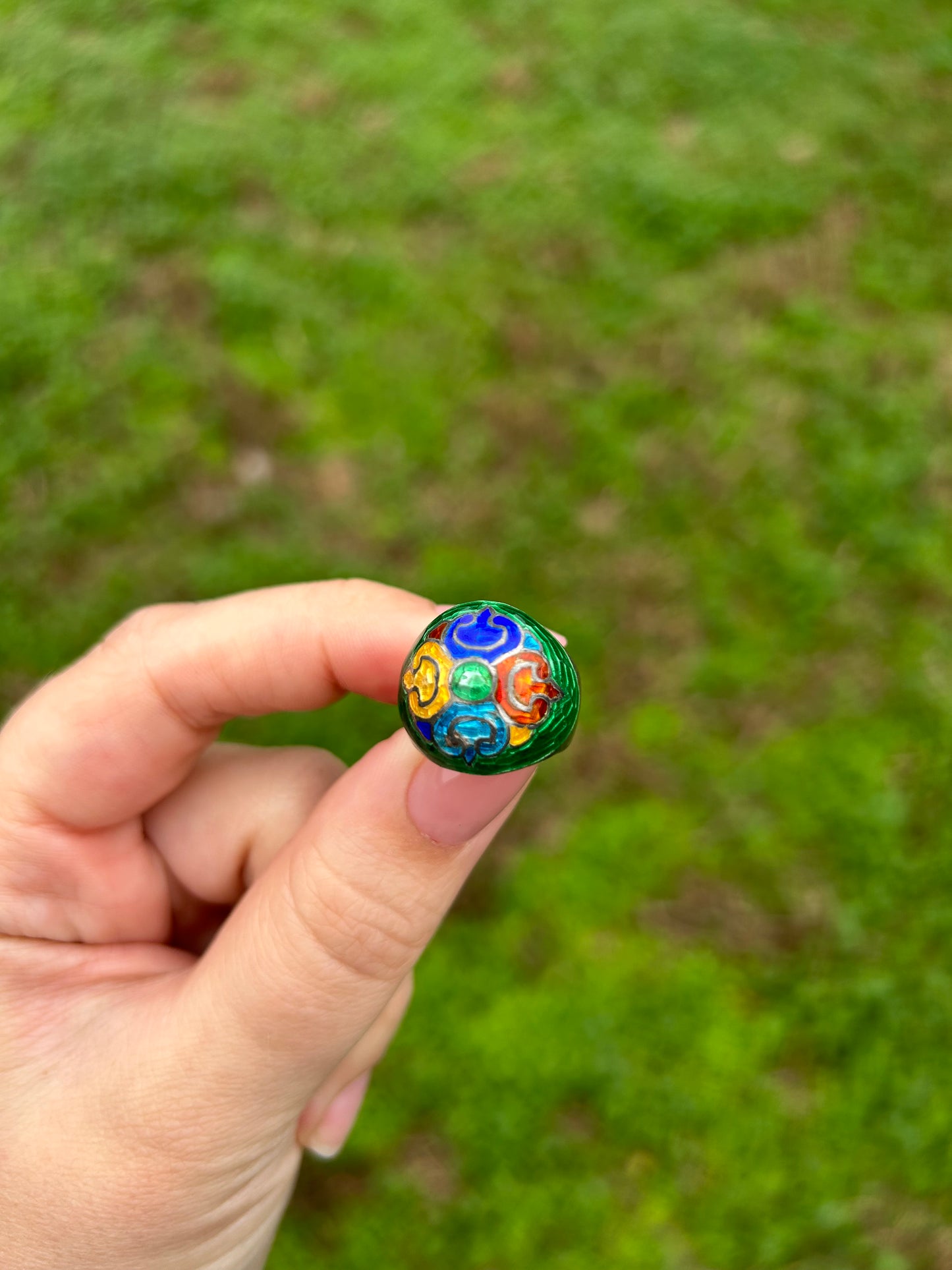 Vintage Mosaic Ring