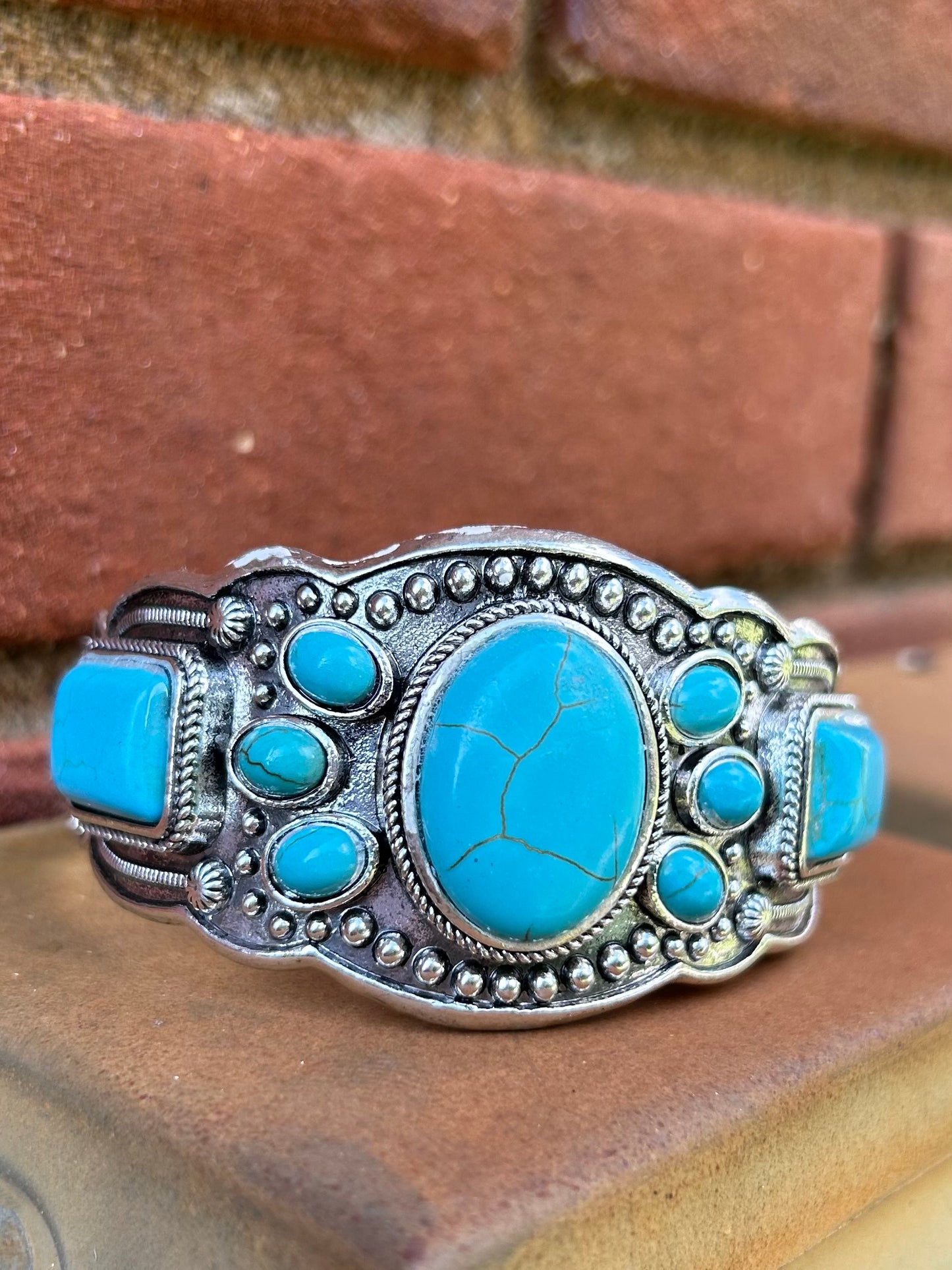 Coastal Charm Bracelet Cuff