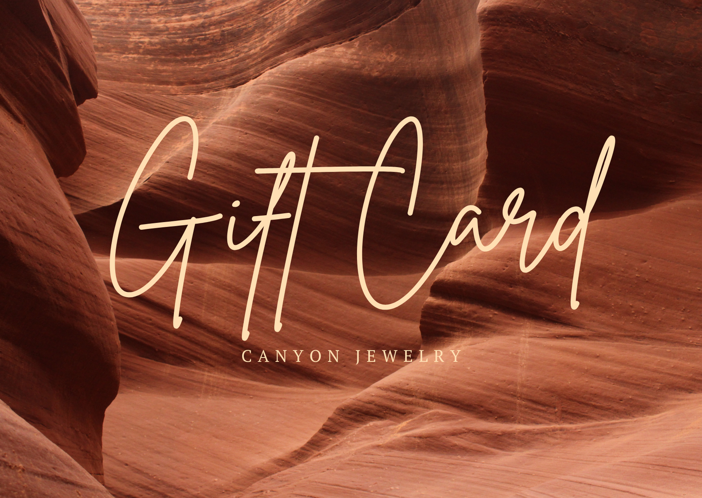 Canyon Jewelry Gift Card