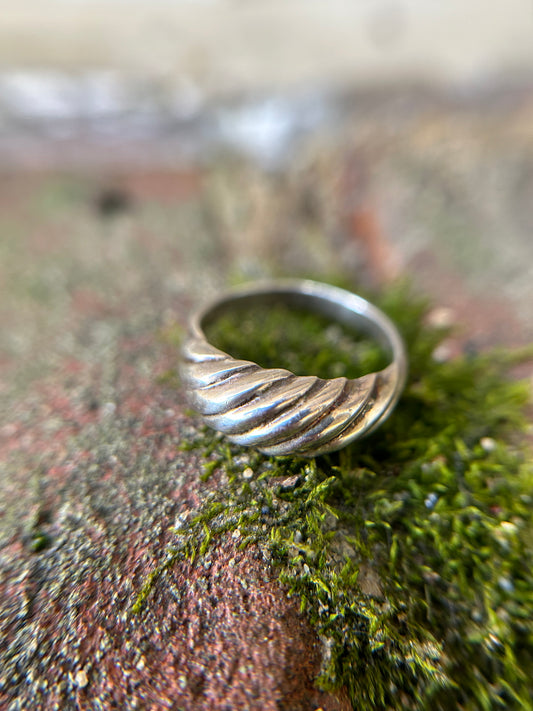 Vintage Croissant Ring